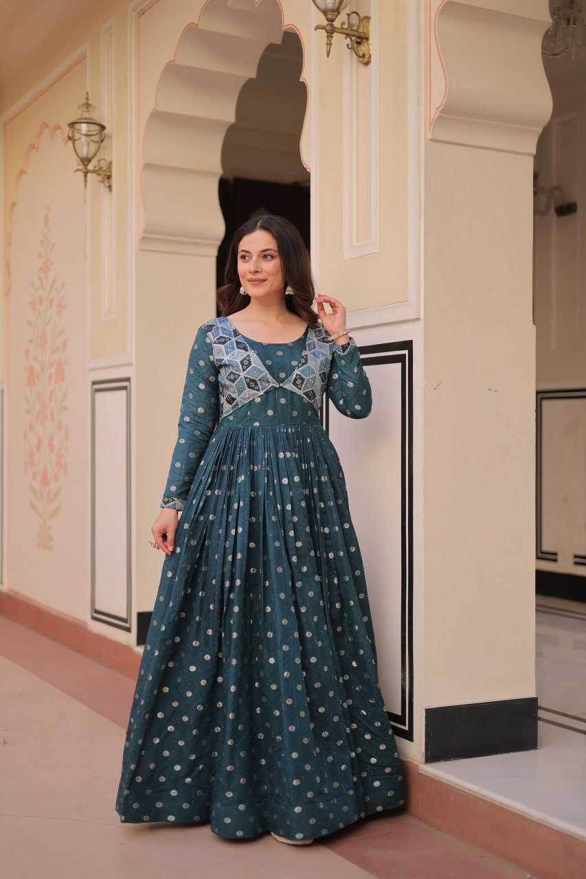 Cotton Party Gown - MYLUXURY LANE ENTERPRISE